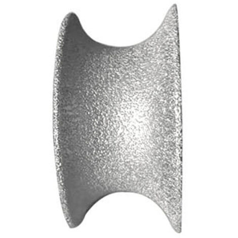 Disque de meulage diamanté brasé de 75 mm, alésage de 20 mm, pour le bricolage, idéal pour le quartz, le marbre, le granit et le carrelage en céramique.