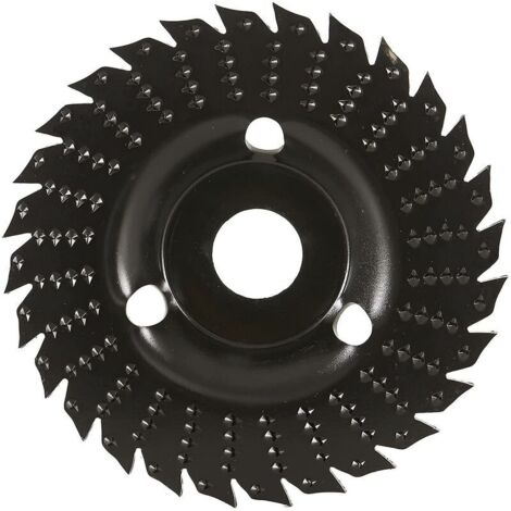 Disque de meulage en bois pour meuleuses d'angle 125 Mm Disque de râpe pour fraise à bois Disque flexible avec 28 dents 125 Mm Grindin