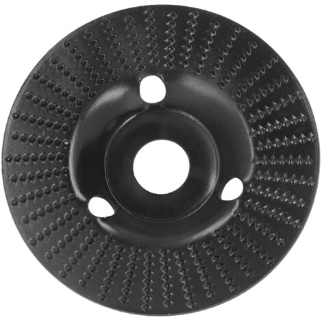 Disque de meuleuse d'angle 125mm, en acier à haute teneur en carbone, roue de polissage pour le travail du bois