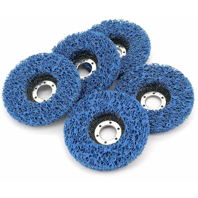 Disque de nettoyage 5 pièces, disque de meulage de nettoyage antirouille, disque CSD violet pour décapant de rouille de polissage de roche de