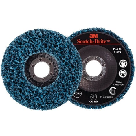 Disque de nettoyage grossier CG-RD D.115x22 mm extra grossier perçage 22,23 mm 3 (Par 10)
