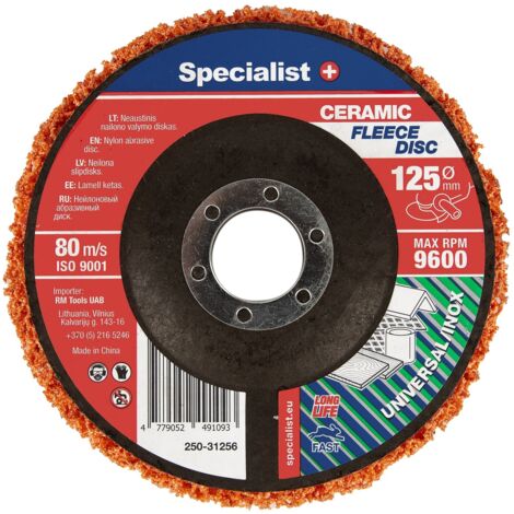 Disque de nettoyage Specialist 250-31256 125 mm