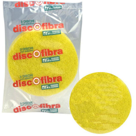 Disque de polissage en fibre, lot de 3 Parodi