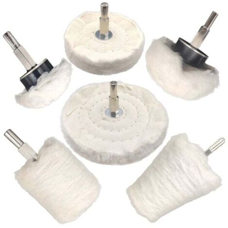 Disque de Polissage pour Perceuse Kit Outil Métal Aluminium Acier Inoxydable