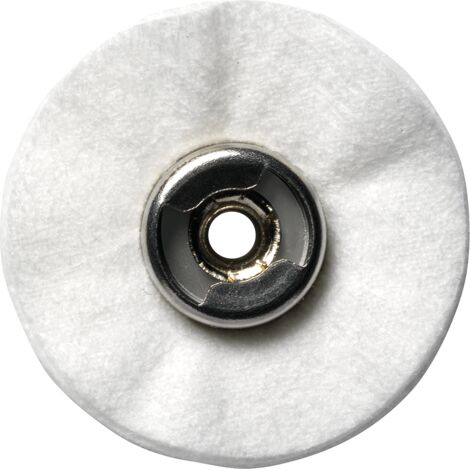 Disque à lustrer EZ SpeedClic 25 mm – Pour métaux, plastiques et composites – Vitesse max 20.000 tr/min – Compatible avec outils Dremel