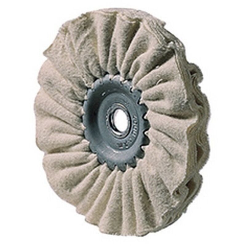 Pferd - Disque de polissage textile, rigide, ø : 200 mm, Larg. : 10 mm, Alésage 20 mm