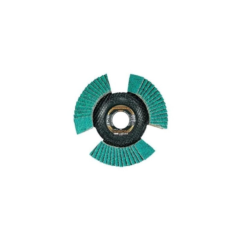 Rhodius - disque de ponçage 115 mm grain 80 lsz f vision