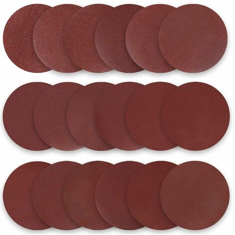 Disque de Ponçage 50pcs Disques Abrasifs,Disques abrasifs Diamètre 180 mm