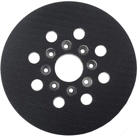 Disque de ponçage de 123 mm compatible avec Bosch PEX 220 A, GEX 125-1 AE, PEX 220 AE et Skil 7402/7490 (1 pièce)