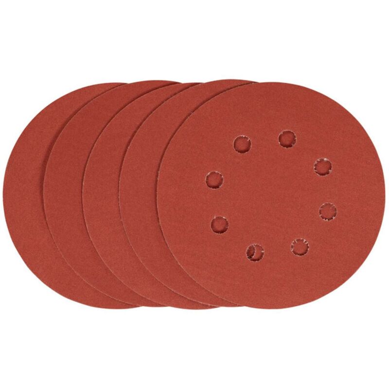 5 disques ø 125 mm. Pour ponceuses orbitales rotatives. Céréales 320 STY STA32262 XJ