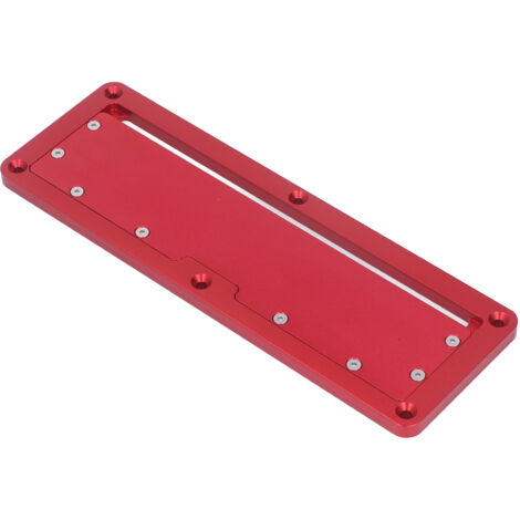 Disque de protection pour scie circulaire, plaque de base en aluminium pour sciage sur table