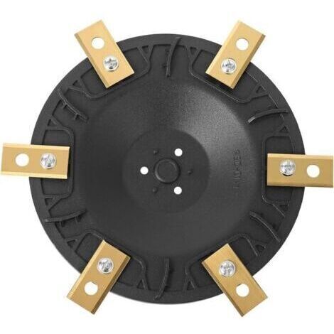 Disque de rechange pour tondeuse robot, disque rotatif 6 lames + 6 lames, compatible avec WORX/Landxcape/Kress/Einhell