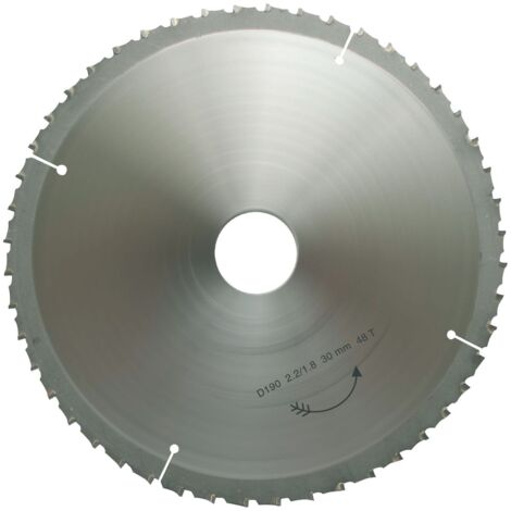 Disque de scie circulaire leja tools 230 mm argenté
