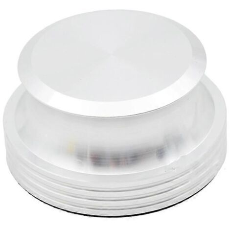 Disque de stabilisation en aluminium pour platine vinyle - Équilibreur et presseur de vinyles LP