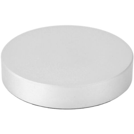 Disque de Stabilisation Platine Vinyle, Alliage d'Aluminium, Poids pour Amélioration Sonore, Antivibration, Argenté
