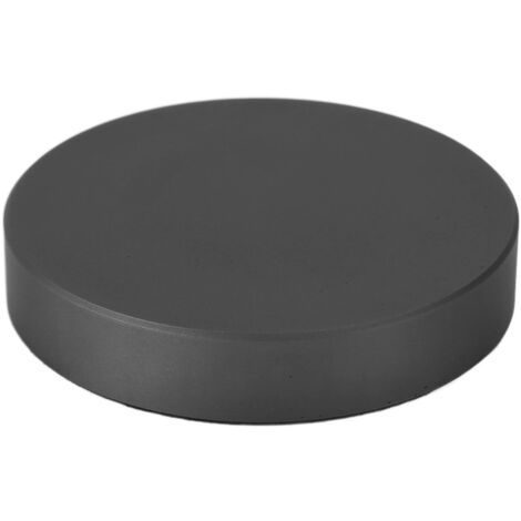 Disque de stabilisation pour tourne-disque en alliage d'aluminium, poids pour vinyle, réducteur de vibrations, équilibrage haute-fidélité, noir
