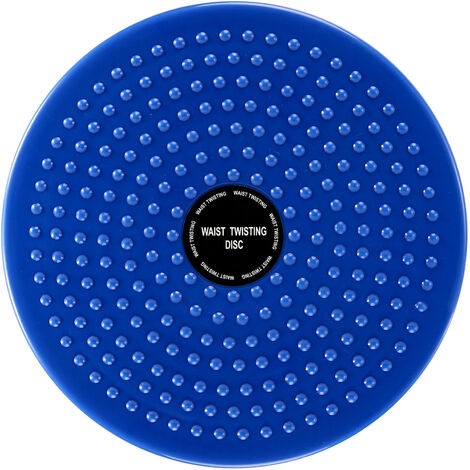 Disque de Torsion de Taille Conseil D'éQuilibre la Musculation pour le Sport Plaque de Massage MagnéTique Wobble Disque de Torsion de Taille, Bleu