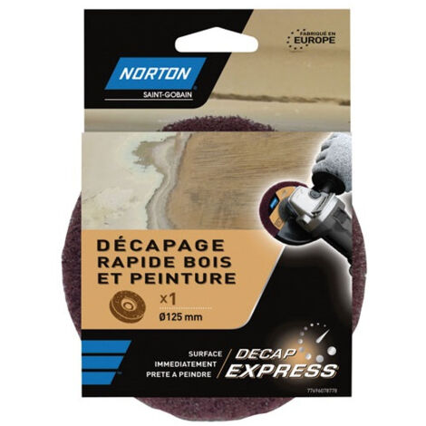 Disque decap express bois 125 norton - NORTON