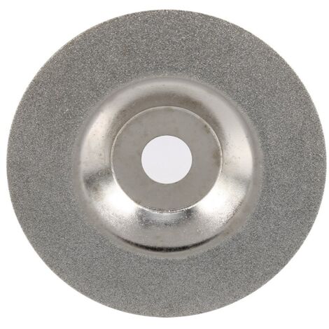 Disque diamant 100mm pour coupe verre, compatible meuleuse d'angle 4 pouces