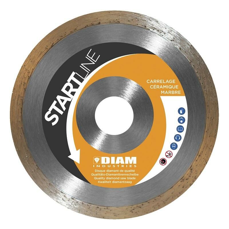 Disque diamant standard 125x22,23mm pour carrelage Diam Industries CR60125