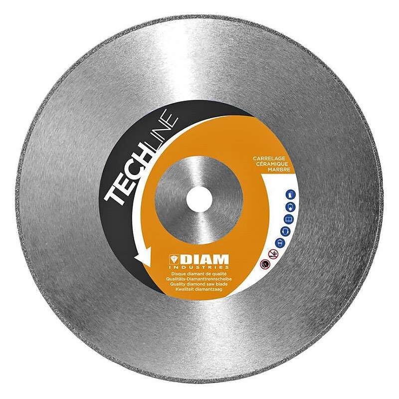 Diam Industries - Disque MS70 Gamme Carrelage, Céramique, Marbre Spécial pvc