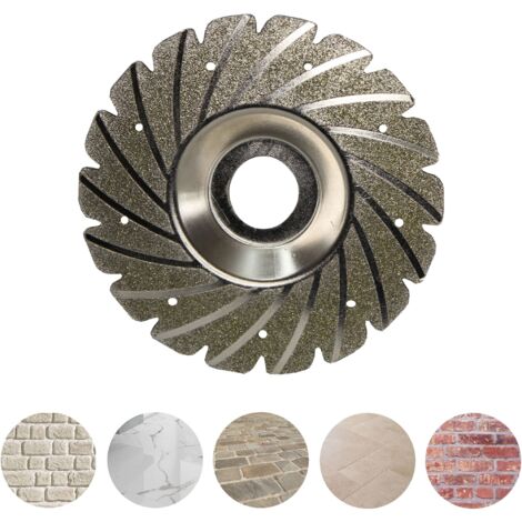 Disque Diamant Ø 115 mm - Précis pour Meuler et Couper - Pour Carrelage, Pierre, Brique
