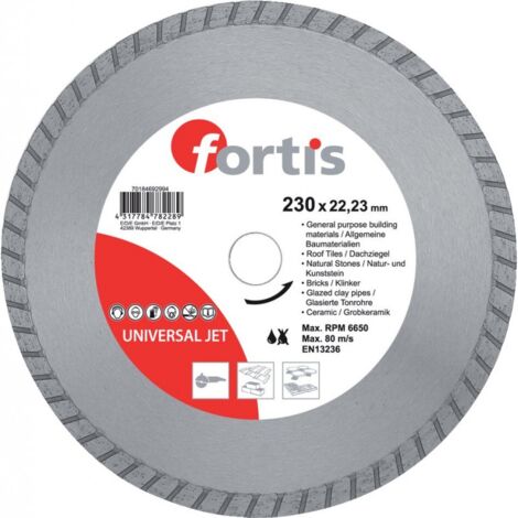 Disque diamant .115x10x22,2mm FORTIS