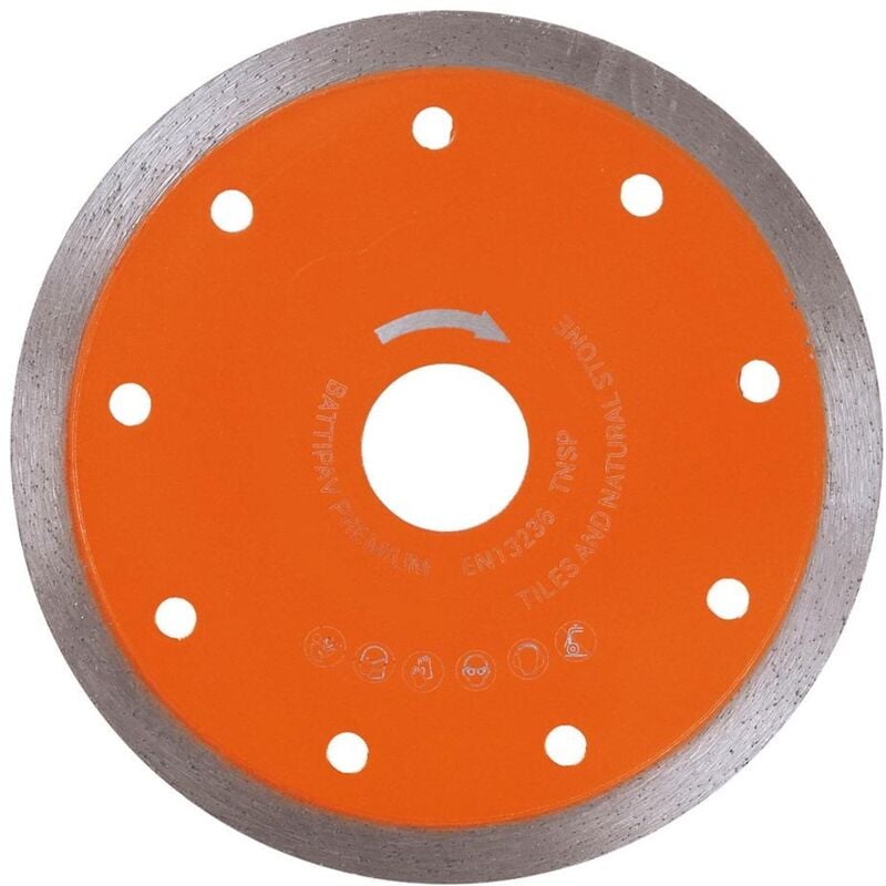 Battipav - Disque diamant 125 mm pour gres cerame et ceramique premium