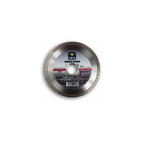 Disque Diamant Ø125mm ep1.6mm pour carrelage et céramique SEA