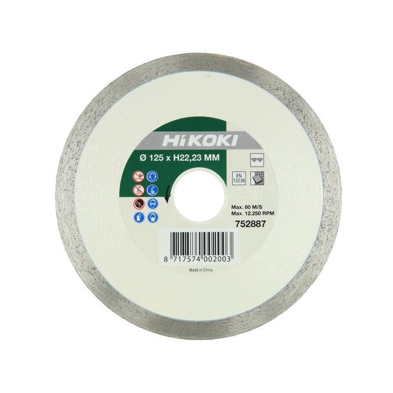 Hikoki - Disque diamant Ø125mm Proline 752887 - al.22.2 seg. 5 Ceram