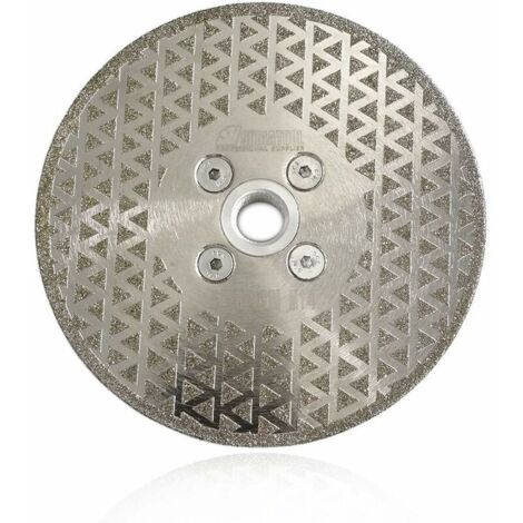 Disque Diamant 125mm Lame de Scie Électroplaqué pour Coupe et Meulage Pierre Granit Marbre Tuile - RWDisque diamant pour meuleuse