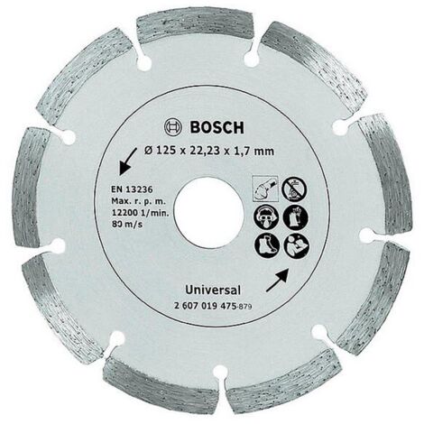Disque diamant 125x1,7x22,23 2607019475 - meuleuse ryobi