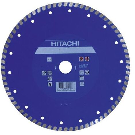 Disque diamant Ø180 al.22.2 seg. 6 turbo standard HIKOKI 752824