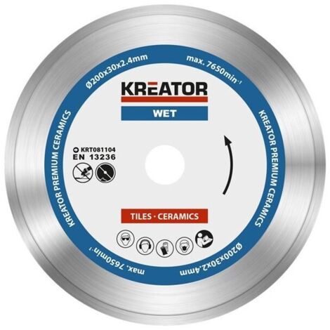 Disque Diamant 200mm Jant Lissekrt081104 - Kreator
