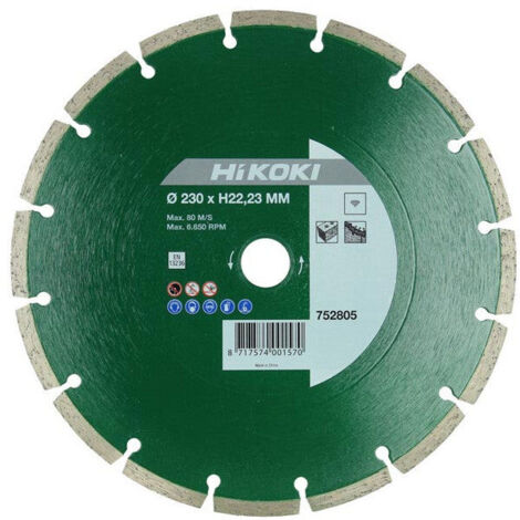 Disque diamant 230mm HIKOKI 752805