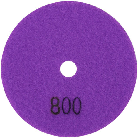 Disque Diamant 3 Pouces pour Polissage Granit Marbre, Pad de Ponçage pour Pierre et Céramique (Grain 800)