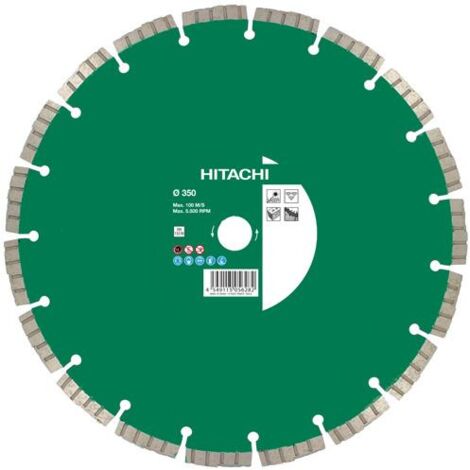 Disque diamant Ø300 al.25,4 seg.11,5 type universel PRO LASER HIKOKI 773001