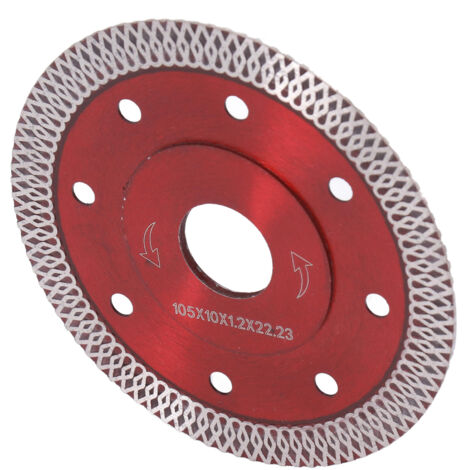 Disque diamant 4 pouces pour couper et polir carrelage, granit, marbre, brique