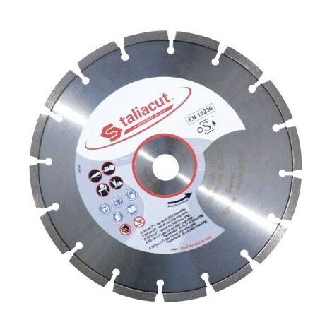 Disque diamant à 16 segments 38 x 2,3 x 7 mm Ø 230 mm TALIAPLAST