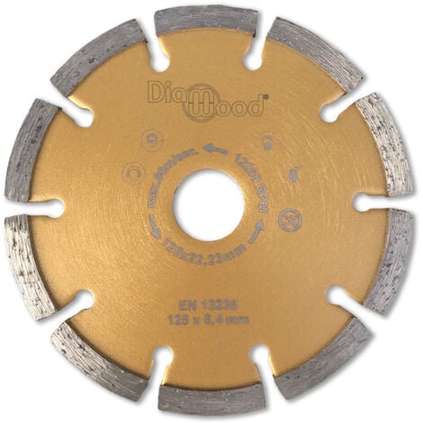 Disque diamant SEDION ® 125 mm x M14 - disque de coupe et disque