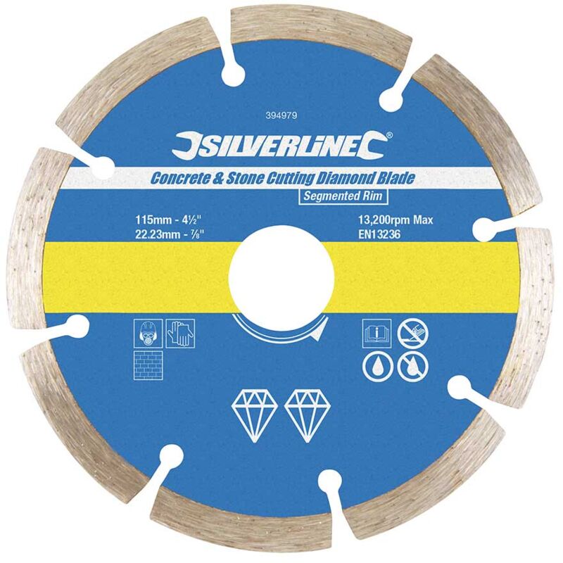 DISQUE DIAMANT à JANTE SEGMENTEE Ø 115 mm - vue 2