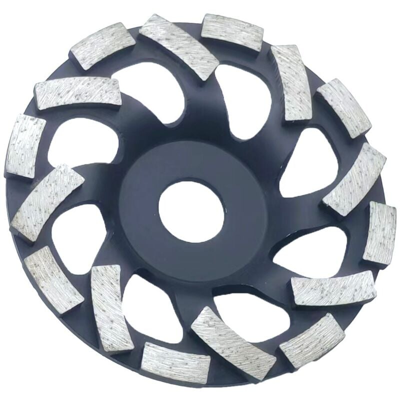Image of Disque Diamant Abrasif 125 à Meuler le Béton. Meule Abrasive pour Poncer Béton, Pierre, Granit