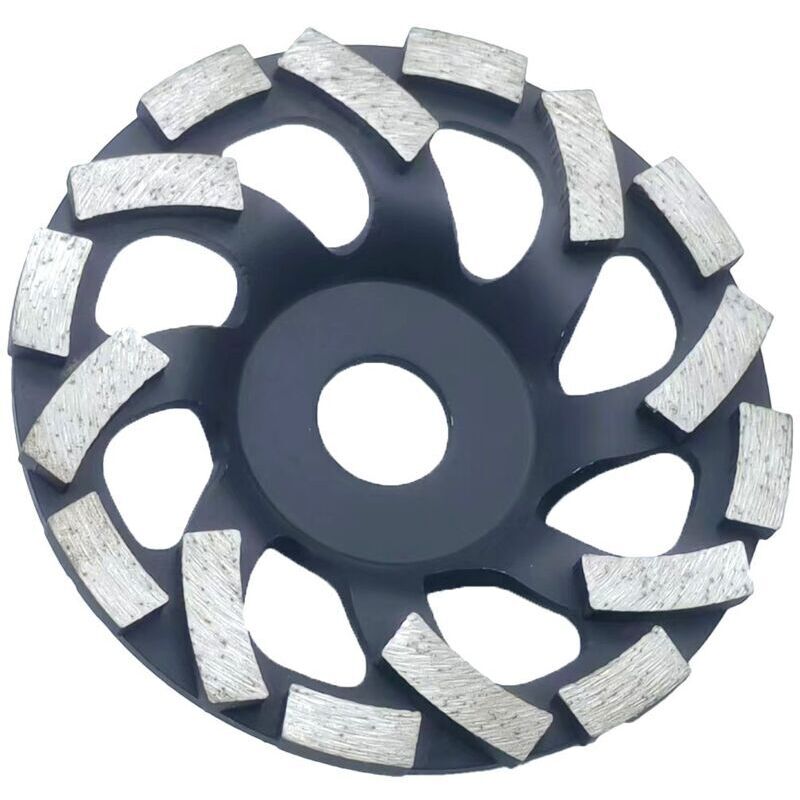 Disque Diamant Abrasif 125 à Meuler le Béton. Meule Abrasive pour Poncer Béton, Pierre, Granit