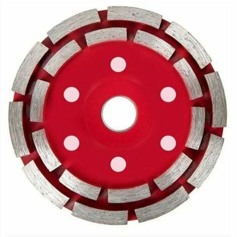 Disque Diamant Abrasif de 125 mm pour Poncer le Béton, la Pierre, la Brique, le Marbre et le Granit - Idéal pour Outils Rotatifs Dremel - Quantité : 1.-INHHUB