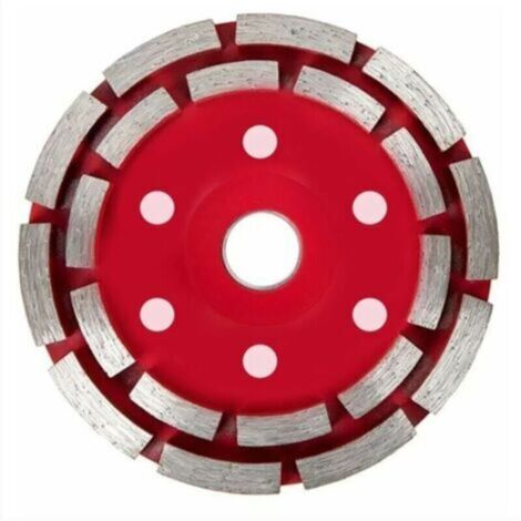 Disque diamant abrasif pour poncer le béton, la pierre, la brique, le marbre et le granit, 125 mm,Irisfr(1pcs)