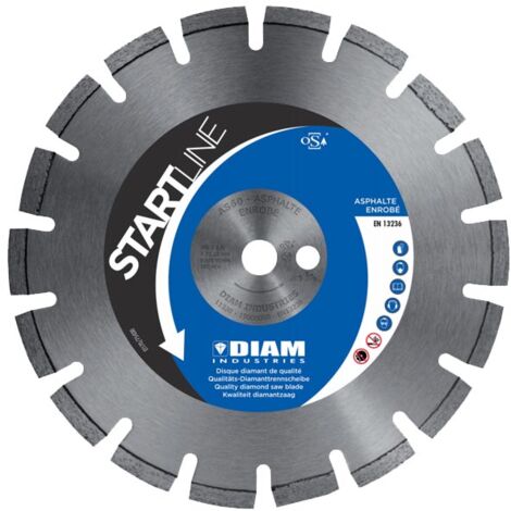 Disque Diamant Asphalte Intensif D350x25.4 Diam Industries