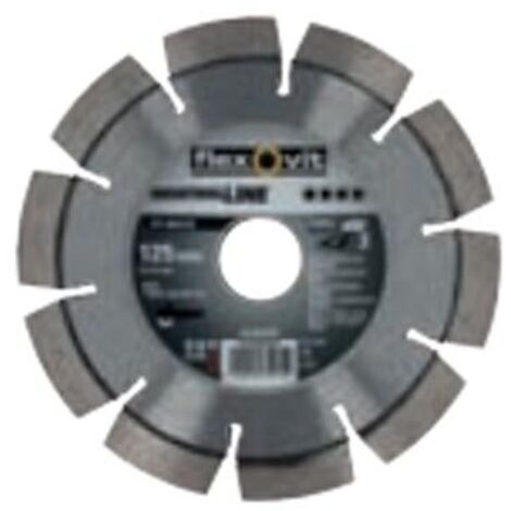Disque diamant béton armé 125mm Flexovit