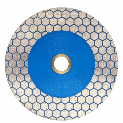 Disque Diamant Carrelage 125mm Double Face Coupe Meulage Lame Scie Diamant pour Porcelaine Céramique Marbre Granit Pierre Artificielle Quartz