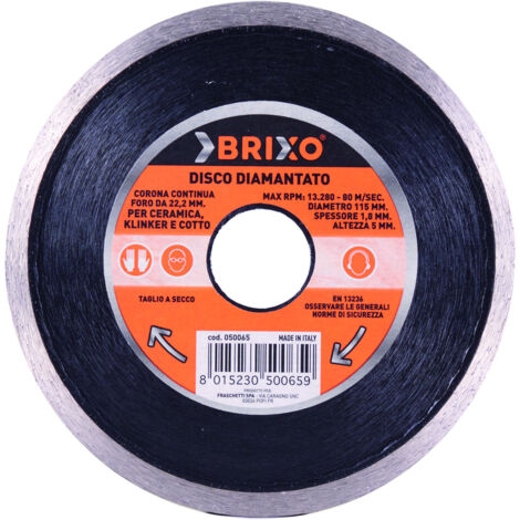 DISQUE DIAMANT CÉRAMIQUE BRIXO D.115