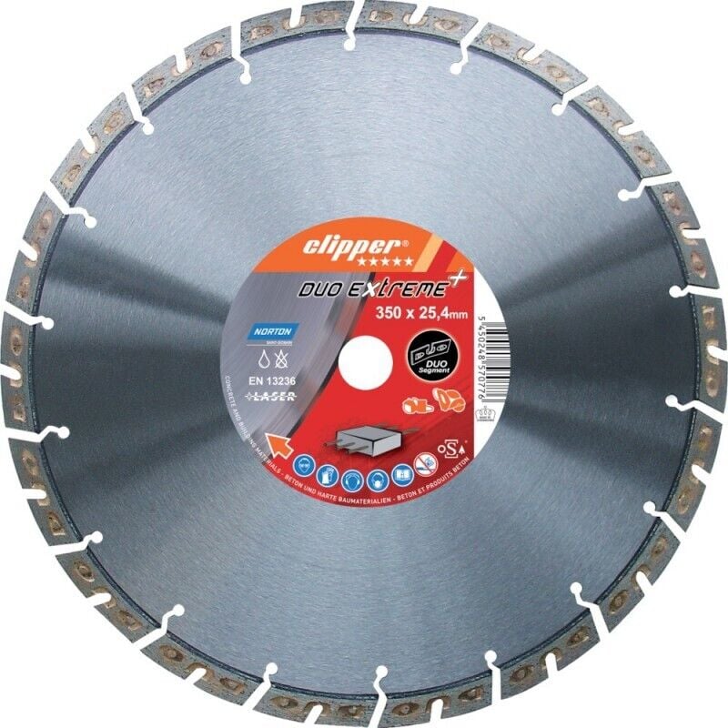 Norton - Disque diamant Dynamic Duo Extreme+ 350x20mm